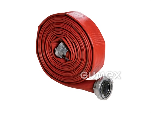 TECHMATEX mit Endstücken, C52, Länge 15m, 16bar, NBR/PVC, -30°C/+50°C, rot, 